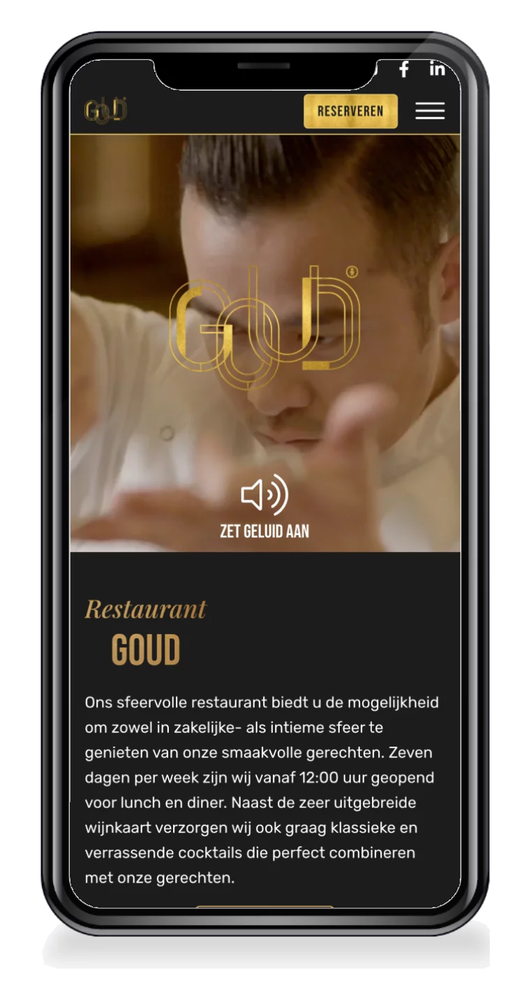 website restaurant