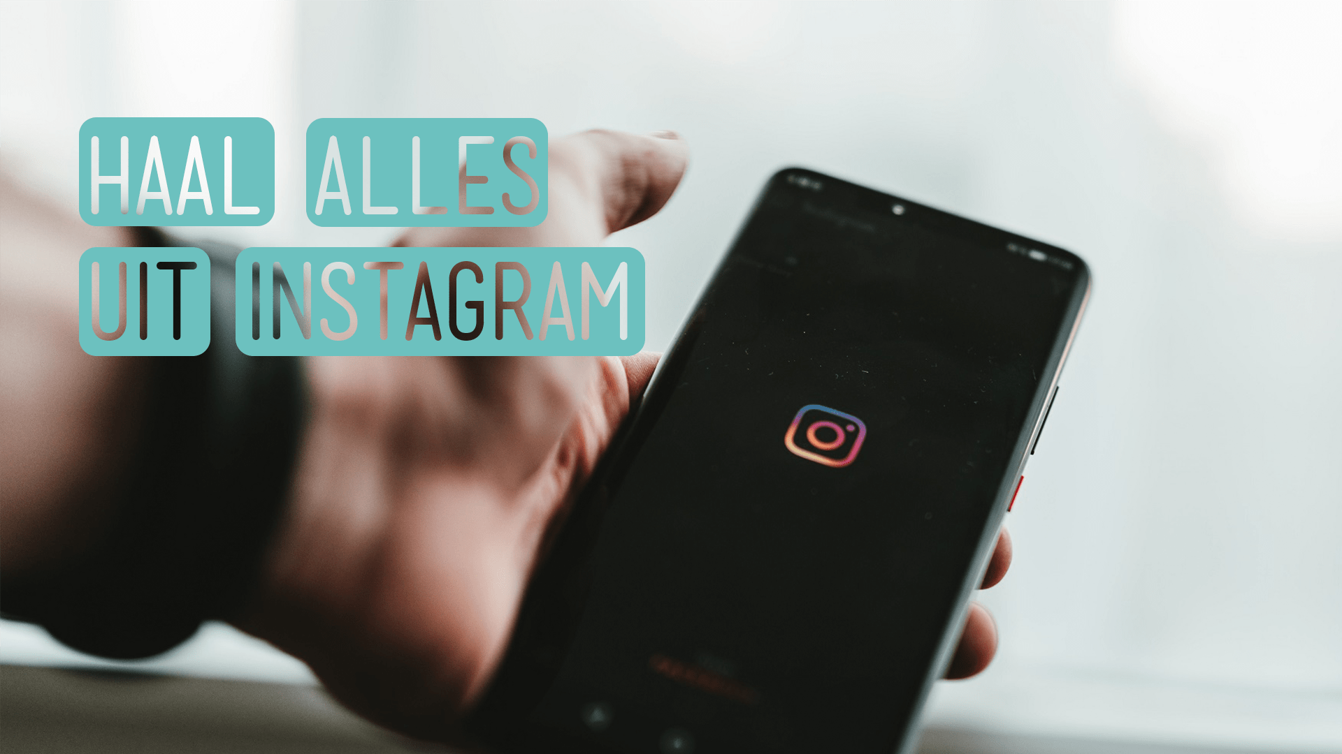 Get everything out of instagram intro